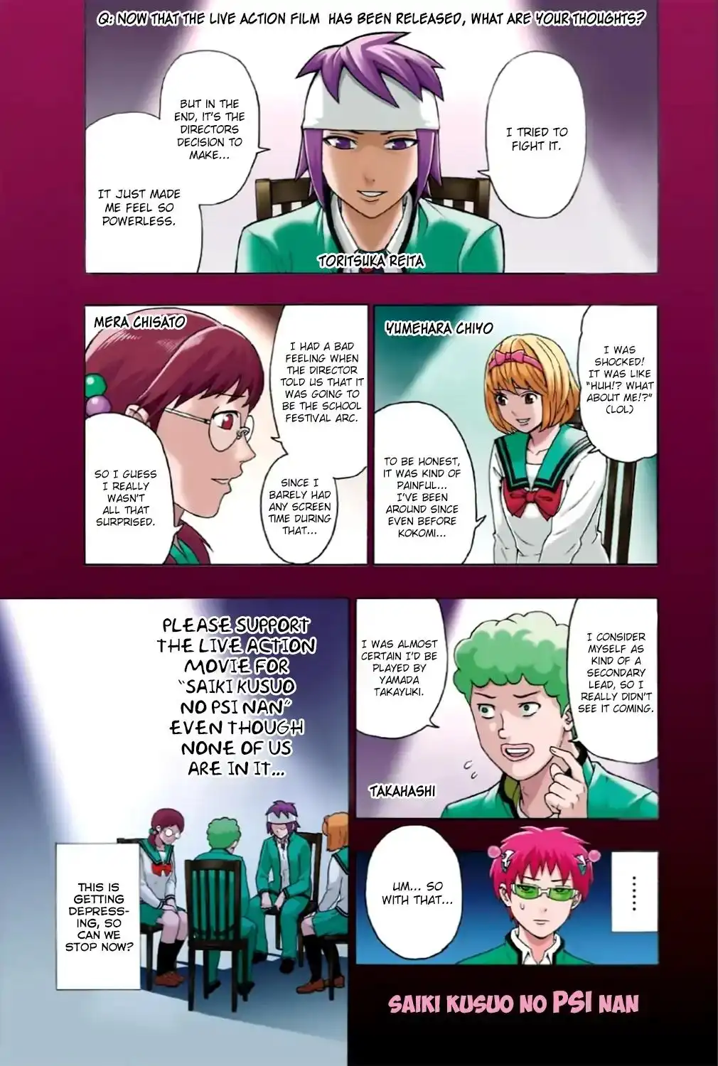 Saiki Kusuo no Psi Nan Chapter 263 9